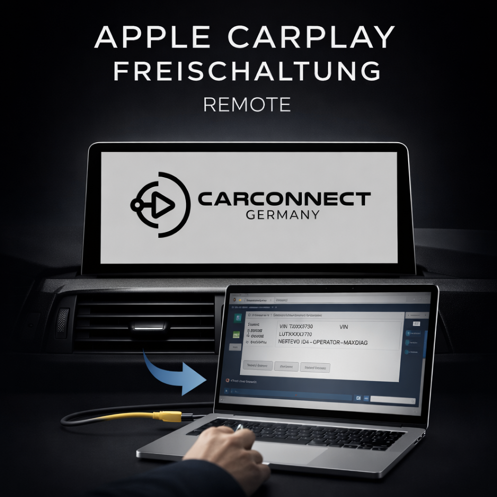 Apple CarPlay Freischaltung BMW F & G Serie (Remote)