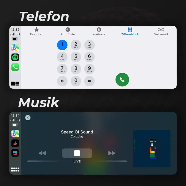 CarPlay Modul (Apple/Android) für BMW